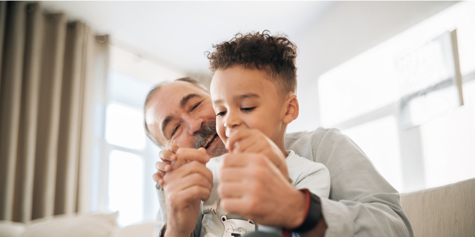 Business man under an umbrella